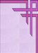 Patterned Purple Rug, pat843pur