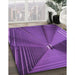 Machine Washable Transitional Purple Rug in a Family Room, wshpat844pur