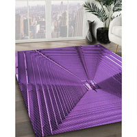 Patterned Purple Rug, pat844pur