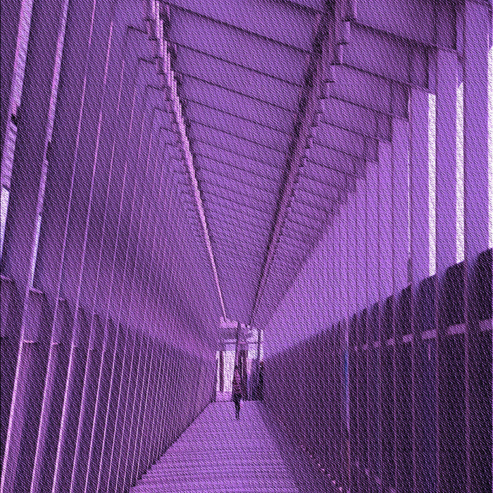 Patterned Purple Rug, pat844pur