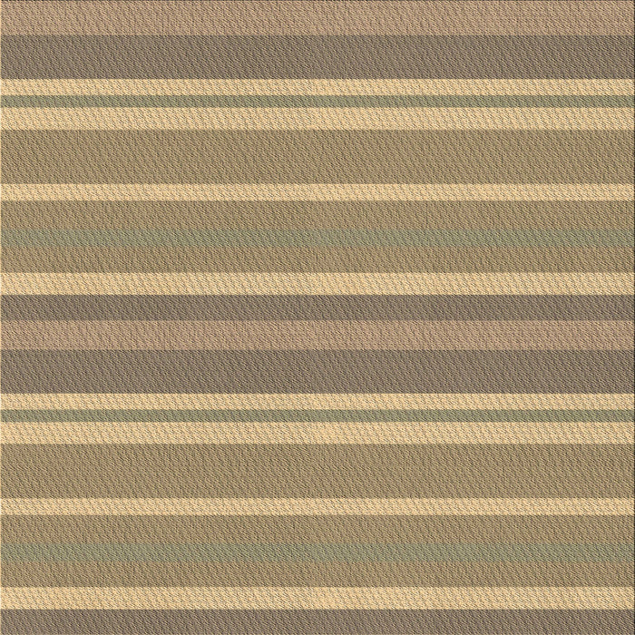 Round Patterned Brown Sand Brown Rug, pat845brn