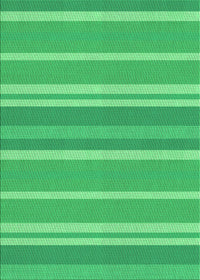 Machine Washable Transitional Neon Green Rug, wshpat845grn