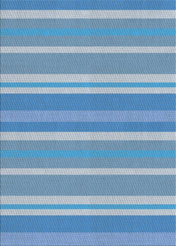 Patterned Light Sky Blue Novelty Rug, pat845