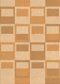 Machine Washable Transitional Yellow Orange Rug, wshpat846org