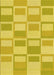 Machine Washable Transitional Golden Yellow Rug, wshpat846yw