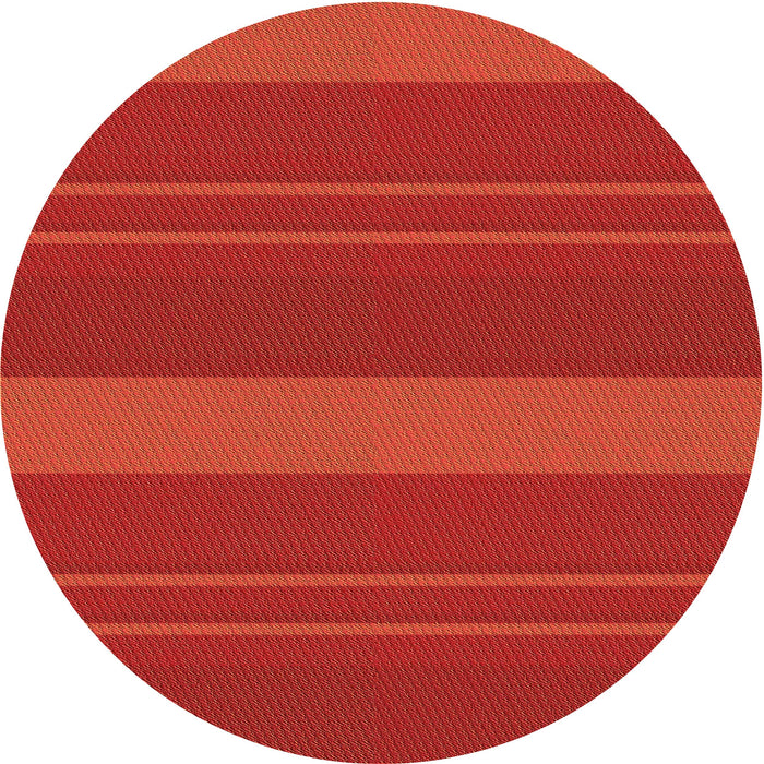 Square Patterned Scarlet Red Rug, pat847org