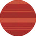 Square Patterned Scarlet Red Rug, pat847org