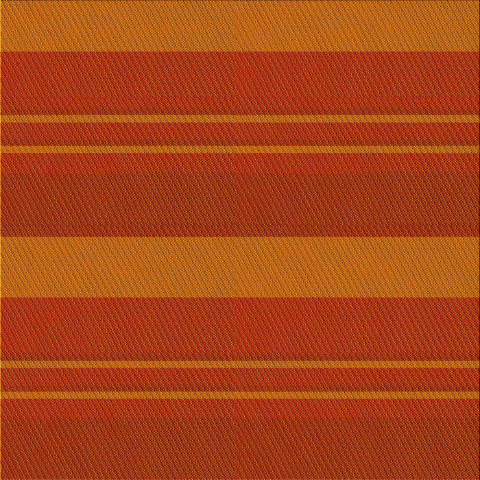 Round Patterned Orange Red Orange Rug, pat847yw