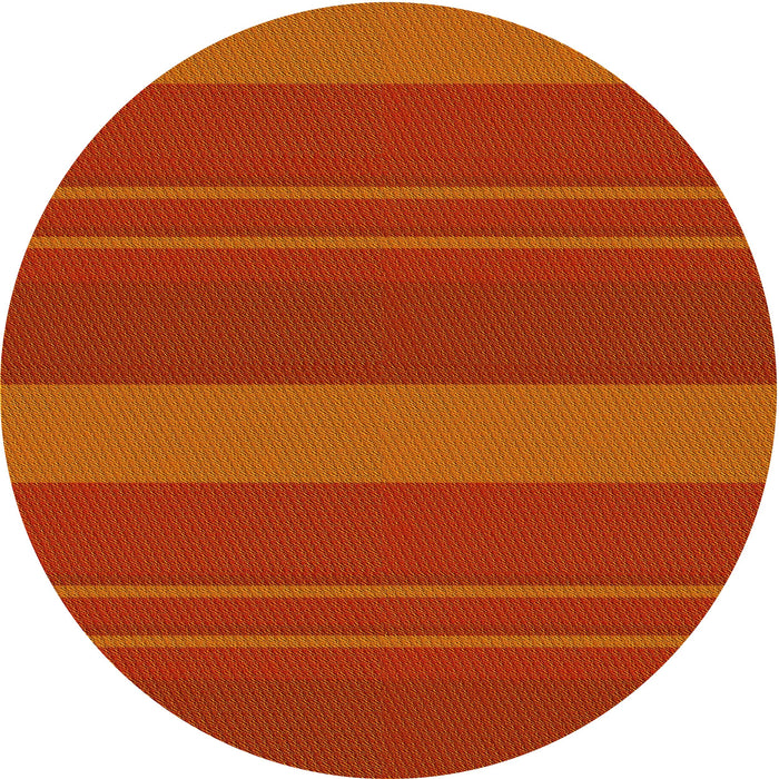 Square Patterned Orange Red Orange Rug, pat847yw