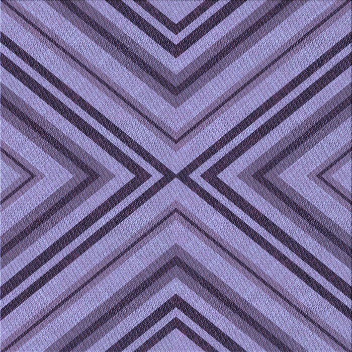 Round Machine Washable Transitional Purple Mimosa Purple Rug, wshpat849blu