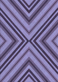 Machine Washable Transitional Purple Mimosa Purple Rug, wshpat849blu