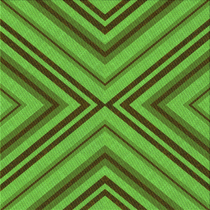 Round Machine Washable Transitional Green Rug, wshpat849grn