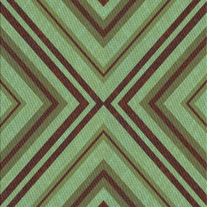 Machine Washable Transitional Green Rug, wshpat849lblu