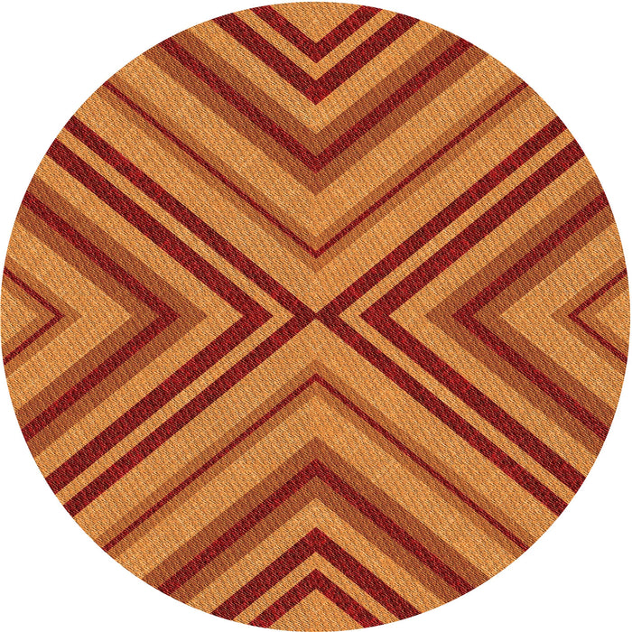 Square Machine Washable Transitional Neon Orange Rug in a Living Room, wshpat849org