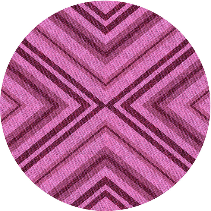 Square Machine Washable Transitional Crimson Purple Rug in a Living Room, wshpat849pur