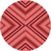 Square Machine Washable Transitional Red Rug in a Living Room, wshpat849rd