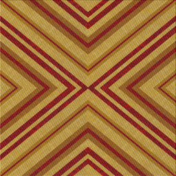 Square Patterned Yellow Novelty Rug, pat849