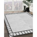 Machine Washable Transitional White Smoke Rug in a Family Room, wshpat84