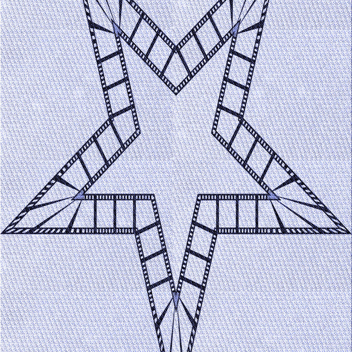 Patterned Lavender Blue Rug, pat85blu