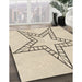 Machine Washable Transitional Moccasin Beige Rug in a Family Room, wshpat85brn