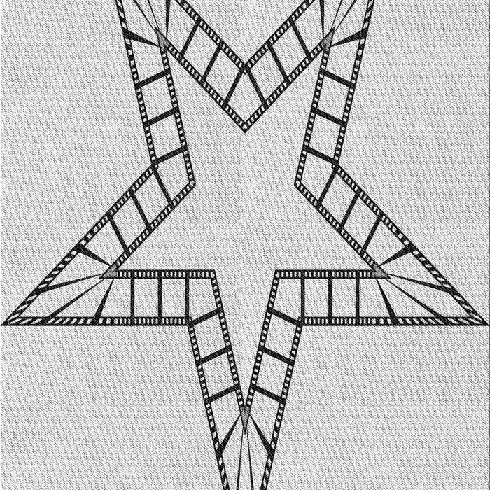 Patterned Platinum Gray Rug, pat85gry