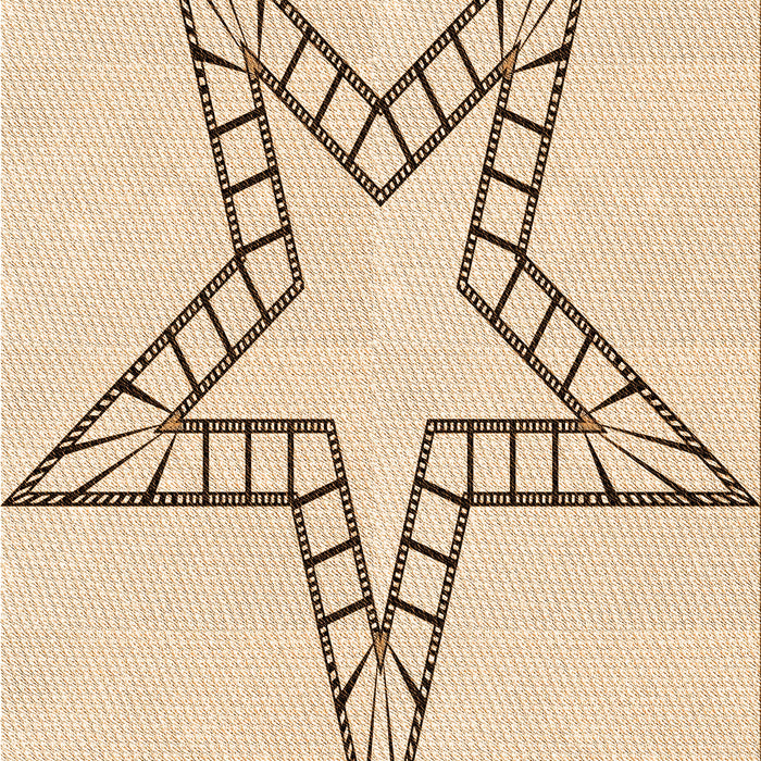 Patterned Peru Brown Rug, pat85org