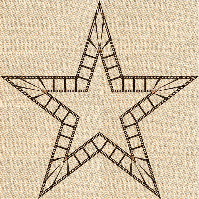 Round Patterned Peru Brown Rug, pat85org