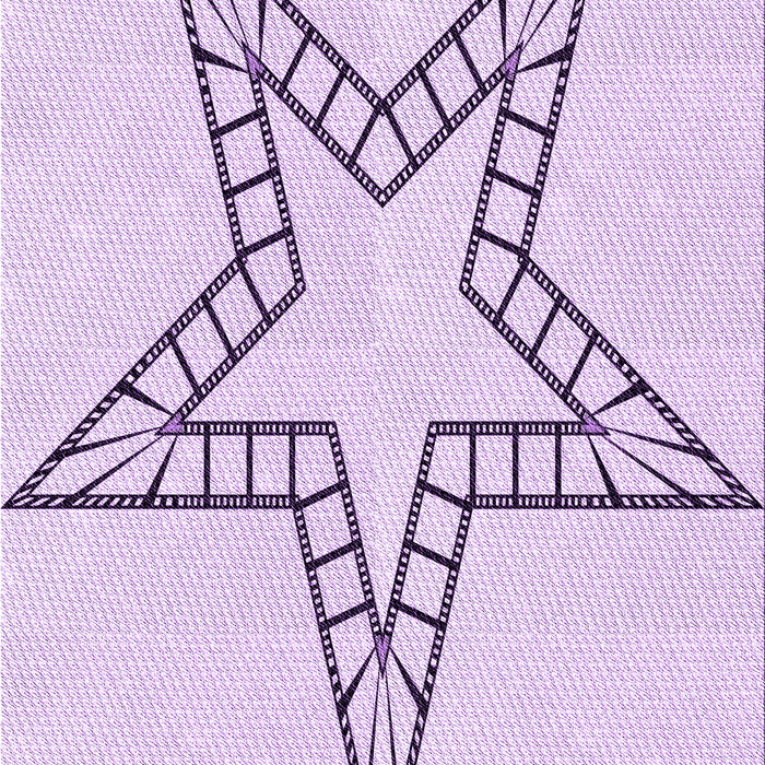 Patterned Orchid Purple Rug, pat85pur