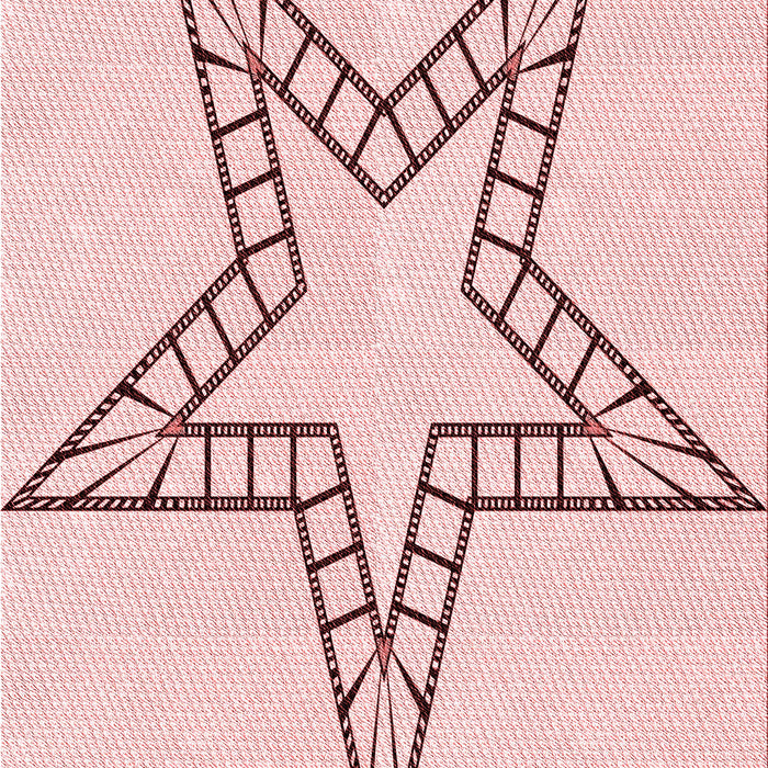 Patterned Pink Rug, pat85rd