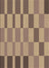 Patterned Brown Sand Brown Rug, pat850brn