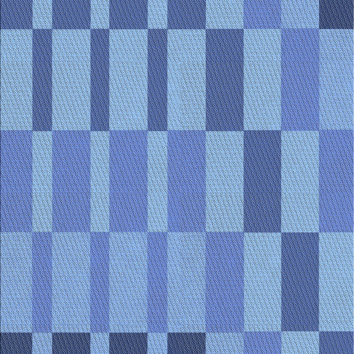 Patterned Sky Blue Novelty Rug, pat850