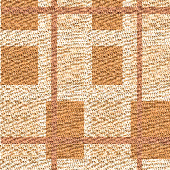 Patterned Brown Gold Rug, pat851org