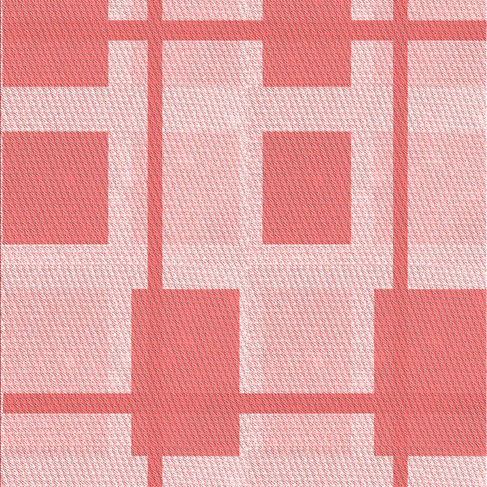 Machine Washable Transitional Deep Rose Pink Rug, wshpat851rd