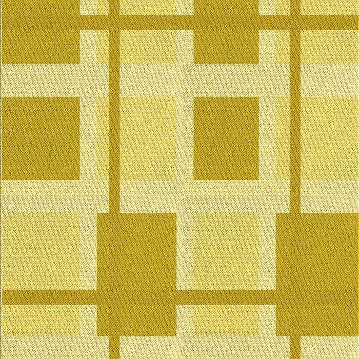 Patterned Bold Yellow Rug, pat851yw