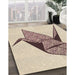 Patterned Wheat Beige Rug in Family Room, pat852brn