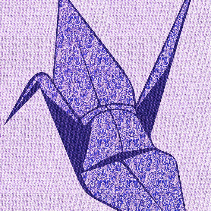 Patterned Purple Rug, pat852pur