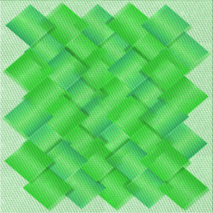 Round Patterned Neon Green Rug, pat853grn