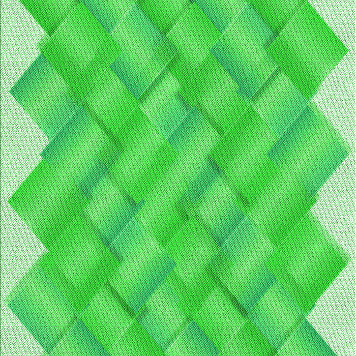 Patterned Neon Green Rug, pat853grn