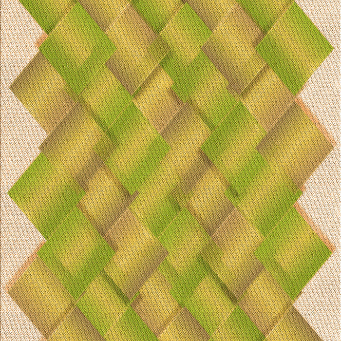 Patterned Caramel Brown Rug, pat853org