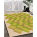 Machine Washable Transitional Caramel Brown Rug in a Family Room, wshpat853org