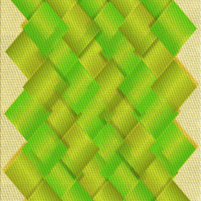 Patterned Pistachio Green Rug, pat853yw