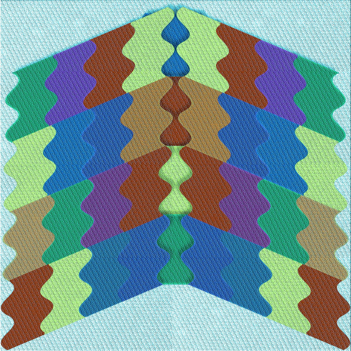 Round Machine Washable Transitional Medium Aqua Marine Green Rug, wshpat854lblu