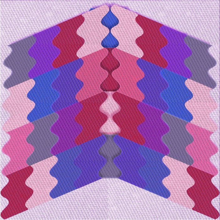 Round Machine Washable Transitional Dark Orchid Purple Rug, wshpat854pur