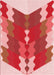 Patterned Light Salmon Pink Rug, pat854rd