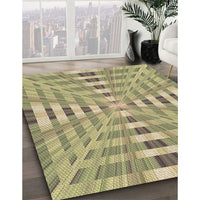 Patterned Brown Rug, pat856brn