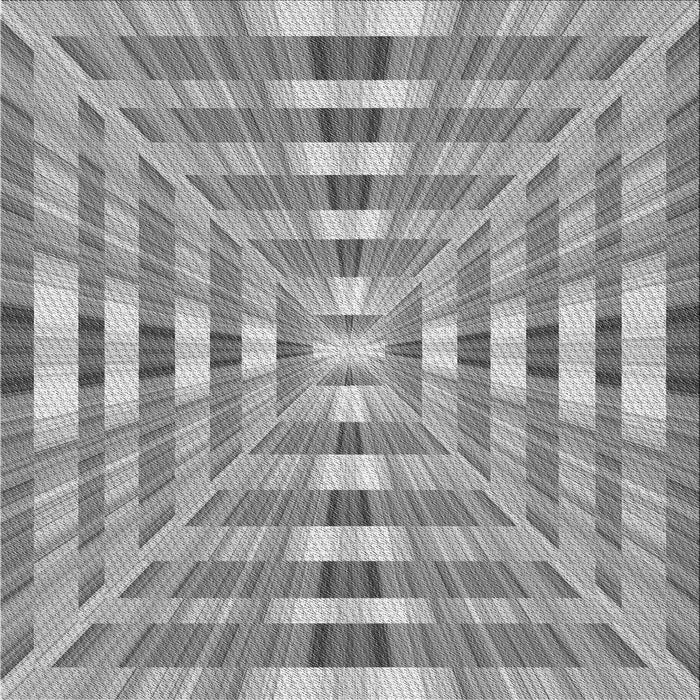 Round Machine Washable Transitional Cloud Gray Rug, wshpat856gry