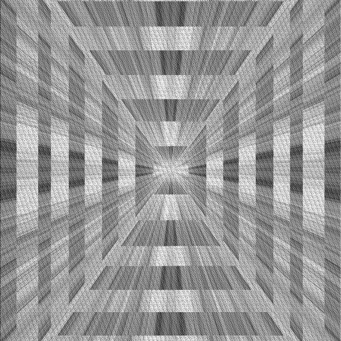 Patterned Cloud Gray Rug, pat856gry