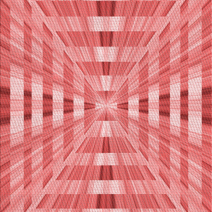 Machine Washable Transitional Light Coral Pink Rug, wshpat856rd