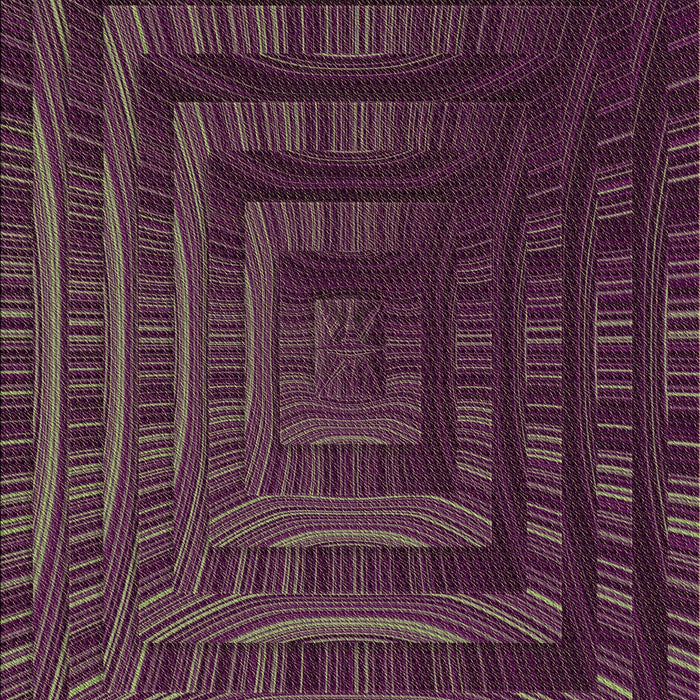 Patterned Rosy-Finch Purple Rug, pat857brn