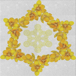 Square Patterned Copper Green Novelty Rug, pat858